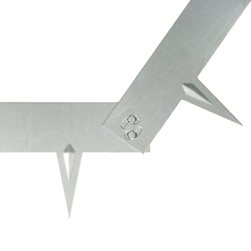 Multi-Edge METAL Afboording 100 x 17,5 cm - Per stuk