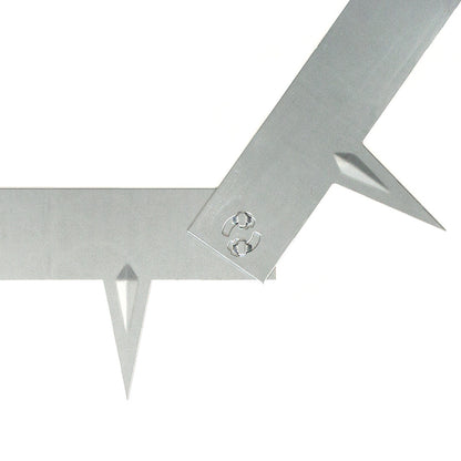 Multi-Edge METAL Afboording 100 x 17,5 cm - Per stuk